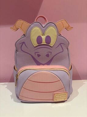 Disney Parks Pastel Figment Loungefly NWOT 💜✨🎀